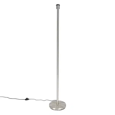 Stojace lampy Moderná stojaca lampa oceľ bez tienidla - Simplo