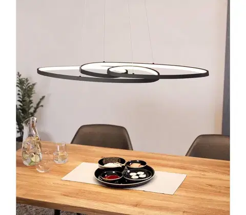 Svietidlá Eglo 900948 - LED Stmievateľný luster na lanku GIANELLA LED/38W/230V 900948