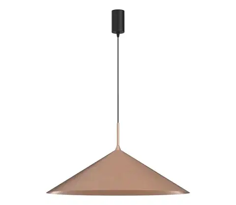 Svietidlá  Závesný luster na lanku CAPITAL 1xGX53/15W/230V, priemer 60 cm, ružovo-zlatý MLP0948