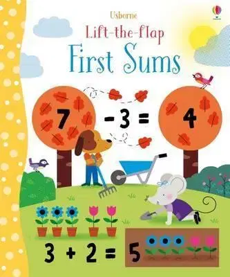 V cudzom jazyku Lift-the-Flap First Sums - Felicity Brooks,Luthringer Mélisande