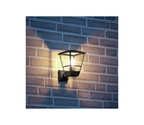 Svietidlá Steinel 084752 - Vonkajšie nástenné svietidlo L10 1xE27/15W/230V IP44 084752