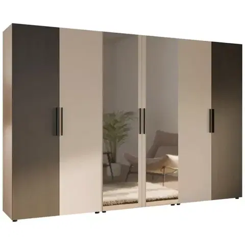Šatníkové skrine Skriňa Moduklix Set 28 Piesok/Dub Cabezone