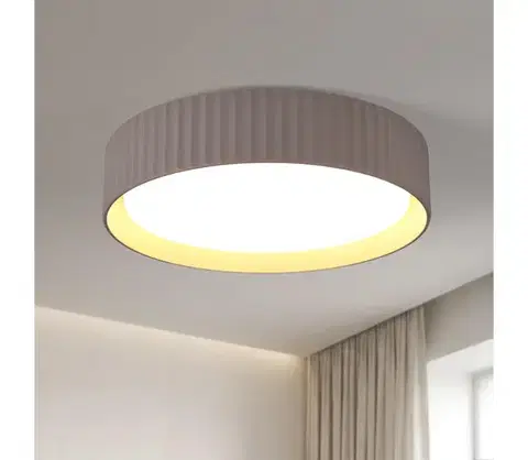 Svietidlá BRILAGI - LED stropné svietidlo LUCIA LED/24W/230V priemer 31 cm taupe WO800-OEM43-30