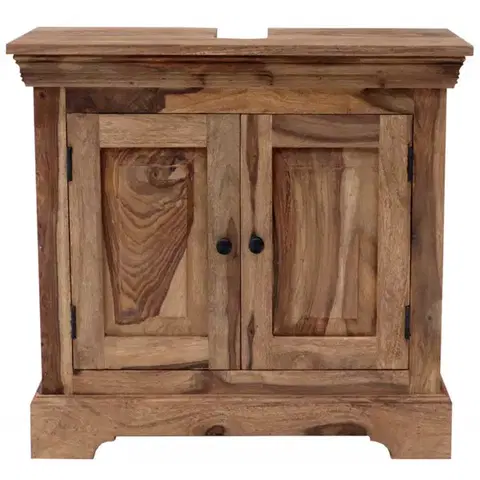 Kúpeľňový nábytok Skrinka pod umývadlo Jali 70x60x35 z indického masívu palisander
