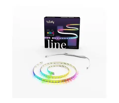 LED osvětlení Twinkly TWL100ADP-W - LED RGB Predlžovací pásik LINE 100xLED 1,5 m Wi-Fi TWL100ADP-W