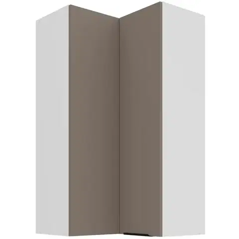 Kuchynské skrinky visiace Kuchynská skrinka Aria-Ta/Wh Anti Fingerprint 60x60 Gn-108 2f (90°)