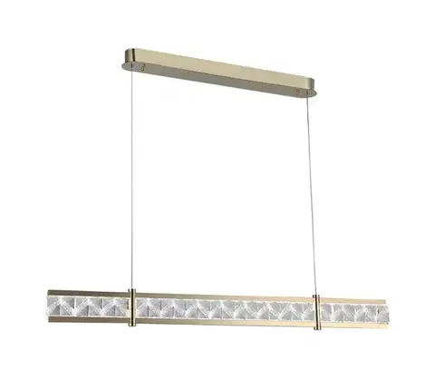 Svietidlá  LED Stmievateľný luster na lanku ENRIQUE LED/20W/230V 3000-6000K + diaľkové ovládanie N2004