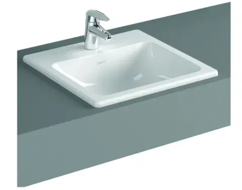 Umývadlá Zápustné umývadlo VitrA S20 55x45 cm biele 5465-003-0001 5465-003-0001
