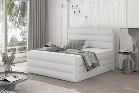 Manželské postele CATARINE 13 boxspringová posteľ 140x200, Soft 17