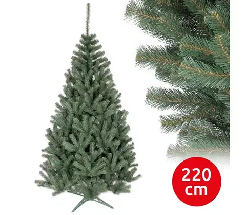 Vianočné dekorácie  Vianočný stromček TRADY 220 cm smrek ŚT 220