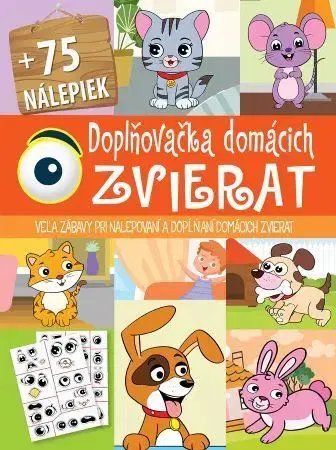 Nalepovačky, vystrihovačky, skladačky Doplňovačka domácich zvierat