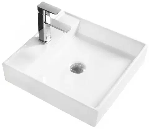 Umývadlá MEXEN - Blanca umývadlo na dosku 44x44 cm biela 21624400