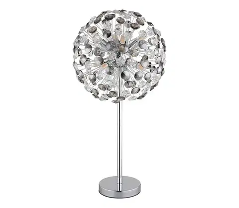 Lampy Globo 64135TC - LED Stolná lampa KATRINA 8xG9/3,5W/230V lesklý chróm 64135TC