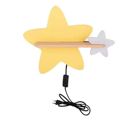 Svietidlá  LED Detské nástenné svietidlo s poličkou STAR LED/5W/230V 21-75734
