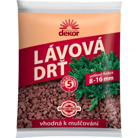 Záhrada Dekor - Lávová drť (8-16 mm) 5 l