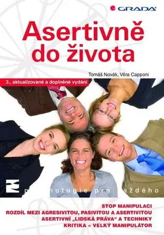 Psychológia, etika Asertivně do života - 3. vydání - Tomáš Novák,Věra Capponi