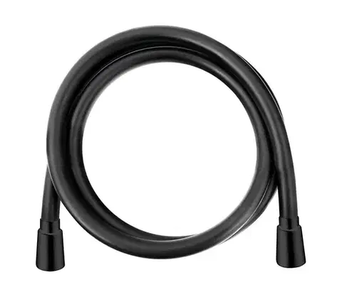 Svietidlá Sapho - Sprchová hadica SOFTFLEX 150 cm matná čierna 1208-17