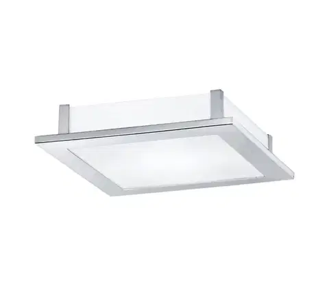 Svietidlá Eglo 31896 - Stropné svietidlo AURIGA 4xE14/25W/230V 30x30 cm lesklý chróm 31896