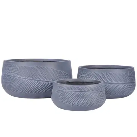 Záhrada Kvetináč lt14514-3s /37x37x18.5/sivá
