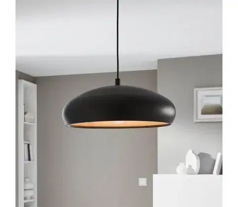 Svietidlá Eglo 94605 - Luster MOGANO 1xE27/60W/230V 94605