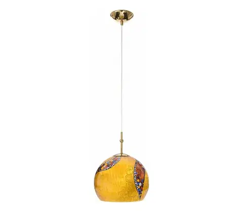 Svietidlá Kolarz 0392.31S.3.Ki.Au - Luster na lanku LUNA 1xE27/60W/230V 24K zlatý 0392.31S.3.Ki.Au