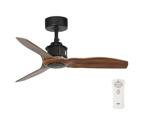 Ventilátory FARO Barcelona FARO 33425 - Stropný látor JUSTFAN pr. 81 cm + diaľkové ovládanie 33425