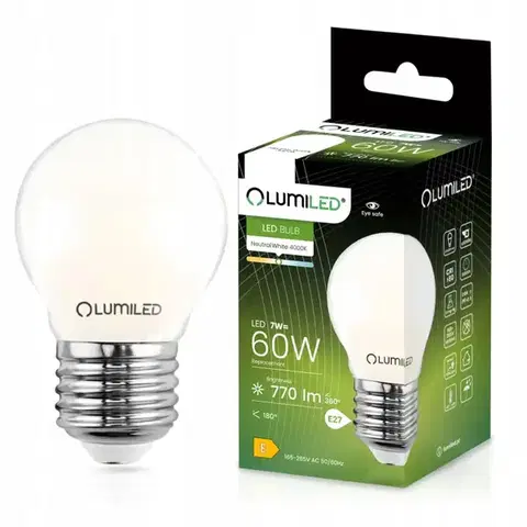 Žiarovky E27 Žiarovka LED  FIL FR 7W E27 806LM 4000K