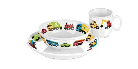 BAMBINI Tescoma jedálenská súprava BAMBINI, autíčka, 3 ks