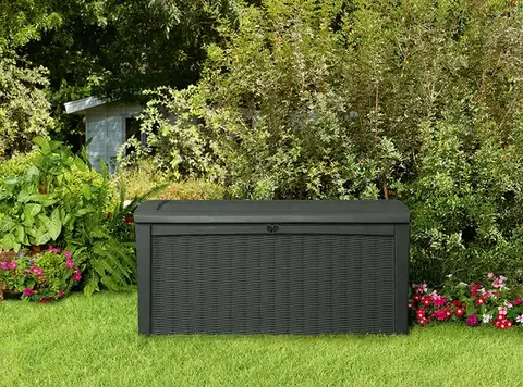Záhradné úložné boxy Záhradný úložný box BORNEO 416L Keter