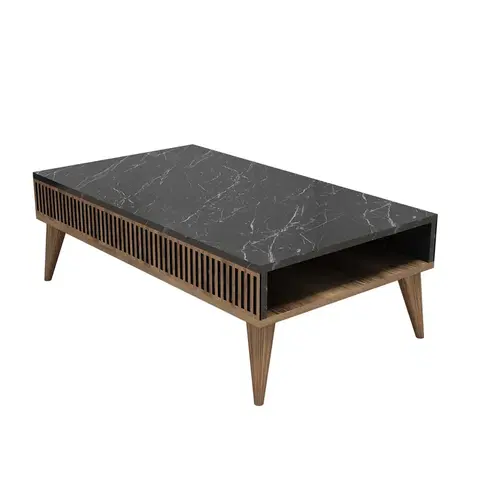 Konferenčné stolíky Konferenčný stolík Milan Walnut Black