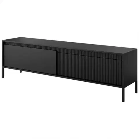 Stoly TV stolík Senso RTV E 187 2d Black