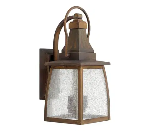Svietidlá Elstead Hinkley HK-MONTAUK-M - Vonkajšie nástenné svietidlo MONTAUK 2xE14/60W/230V IP44 HK-MONTAUK-M