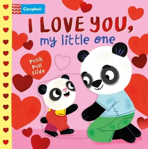 Leporelá, krabičky, puzzle knihy I Love You, My Little One - Campbell Books