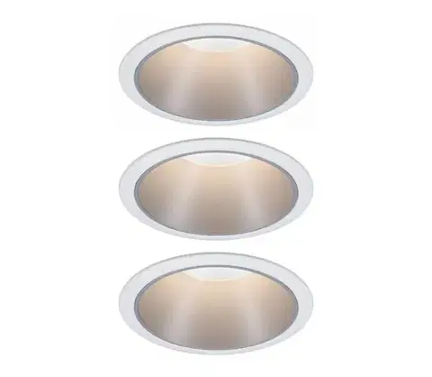 Svietidlá Paulmann 93410 - SADA 3xLED/6,5W IP44 Stmievateľné kúpeľňové svietidlo COLE 230V 93410