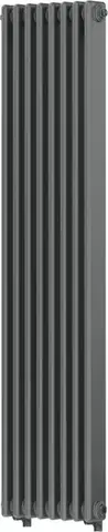 Radiátory do kúpeľne MEXEN - Denver vykurovací rebrík/radiátor 1600 x 378 mm, 1487 W, antracit W215-1600-378-00-66