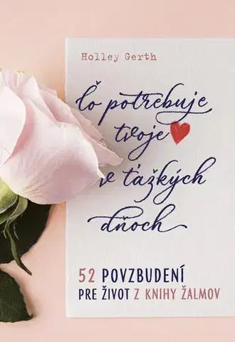 Náboženstvo - ostatné Čo potrebuje tvoje srdce v ťažkých dňoch - Holley Gerth