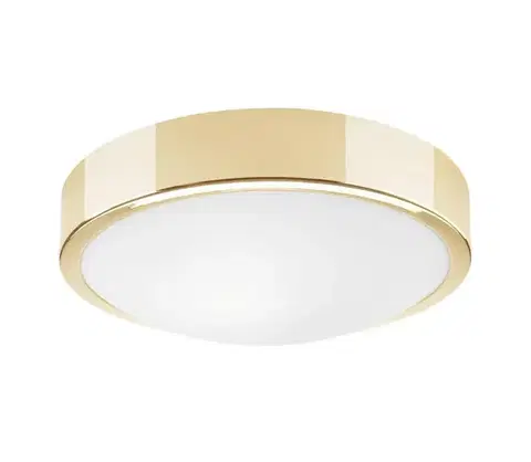 Svietidlá  Stropné svietidlo JONAS 1xE27/60W/230V pr. 26 cm zlatá LD.PD-8.7