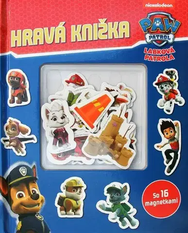 3D, magnetické, priestorové knihy Labková patrola - Hravá knižka - Kolektív autorov
