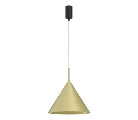 Svietidlá  Luster na lanku CAPITAL 1xGX53/15W/230V, priemer 32 cm, zlatý MLP0957