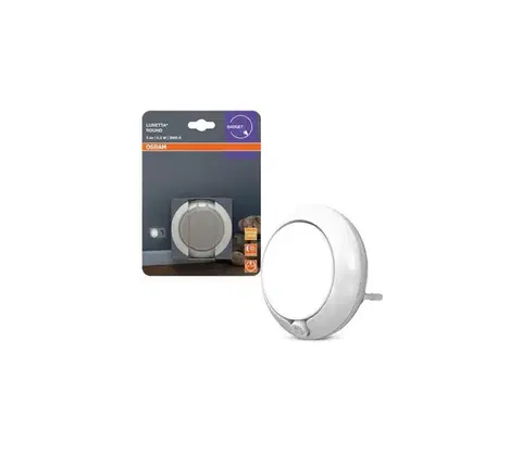 Svietidlá Osram - LED nočné svetlo so senzorom LUNETTA LED/0,3W/230V 3000K 4099854530616
