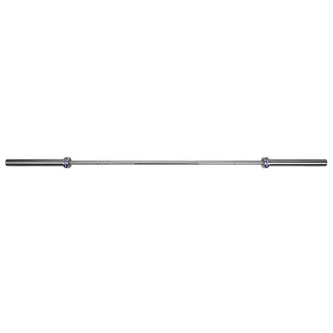 Osy k činkám Vzpieračská tyč s ložiskami inSPORTline OLYMPIC OB-86 MH6 220cm/50mm • 20kg • do 675 kg • bez objímok