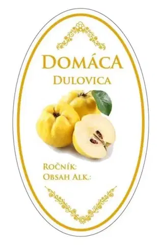 Samolepky na stenu Kinekus Samolepka domáca DULOVICA 16ks etikiet