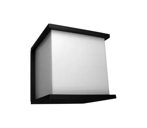 Svietidlá  Vonkajšie nástenné svietidlo JAVEN 1xE27/60W/230V IP44 čierne SKU001047