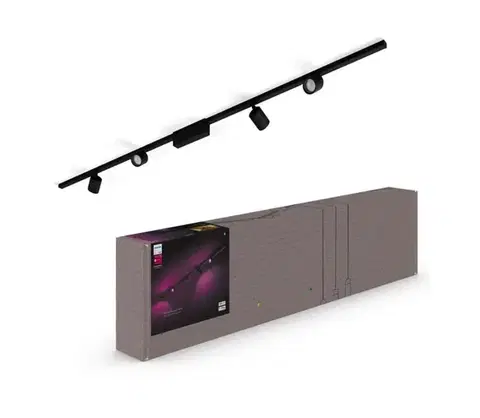 Svietidlá Philips-SADA 4xLED Stmievateľné svietidlo do lištového systému Hue LED/20,8W/230V 8719514407763