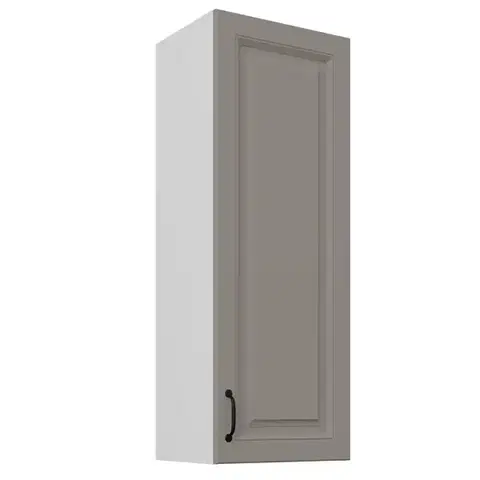 Kuchynské skrinky visiace Skrinka do kuchyne Stilo claygrey/biely 40G-108 1F
