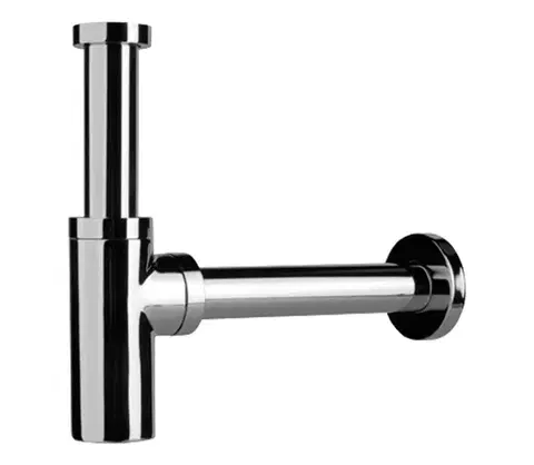 Svietidlá JIKA H3747100040001 - Guľatý umývadlový sifón MIO, lesklý chróm H3747100040001