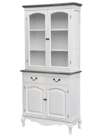 Vitríny Rimini White RIW01 Kredenc