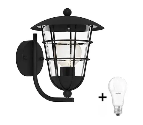 Záhradné lampy Eglo 94834 - LED Vonkajšie svietidlo PULFERO 1xE27/8,5W/230V IP44 94834