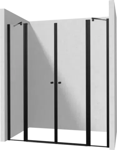Sprchovacie kúty DEANTE/S - Sprchové dvere dvojité výklopné 90x90 KTSUN41P+KTSUN41P KERRIA/0158