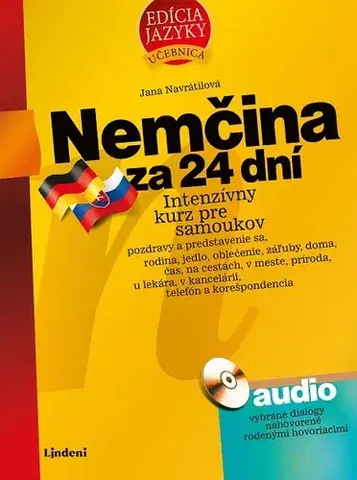 Učebnice pre samoukov Nemčina za 24 dní - Jana Navrátilová